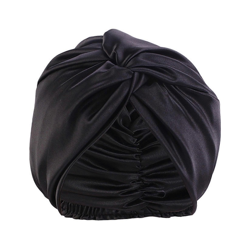 Women Sleeping Bonnet Hair Wrap Silk Satin Cap Elastic Night Soft Hat Headwear New