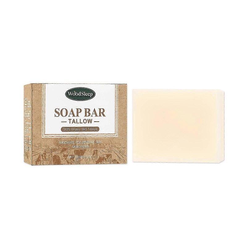 Woodsleep Cow Fat Skincare Soap Cow Fat Cleaning Soap Body Cleaning Bath Moisturizing Moisturizing Smooth Skin