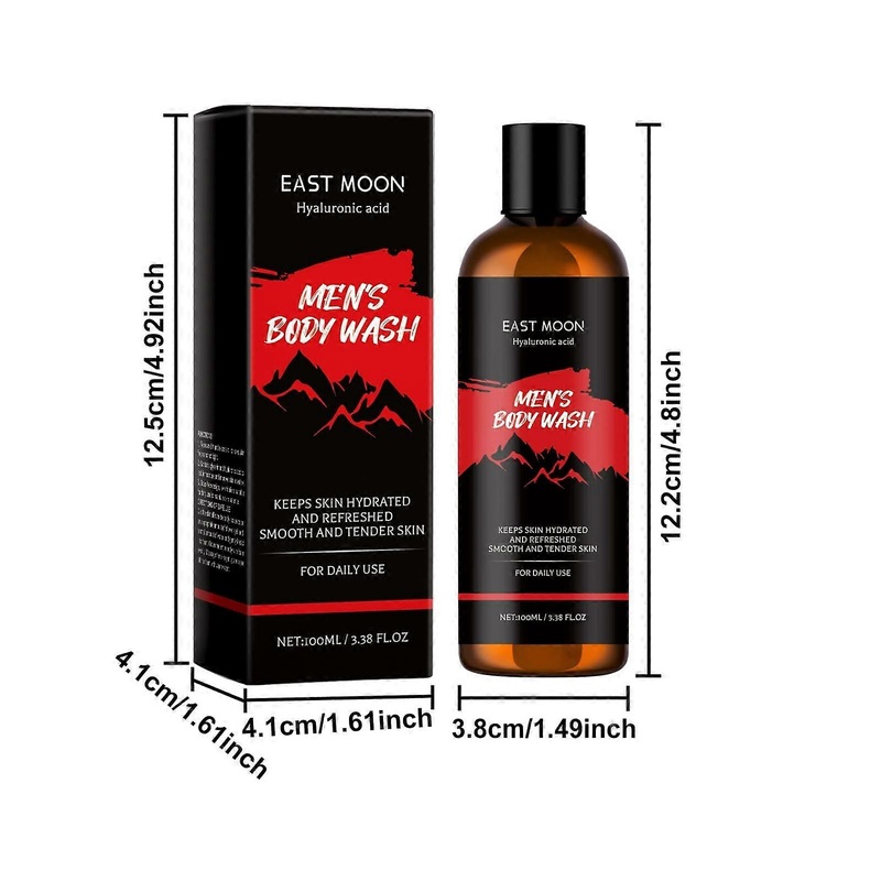 100ml Men’s Lubricating Shower Gel: Comfortable and non-tight.