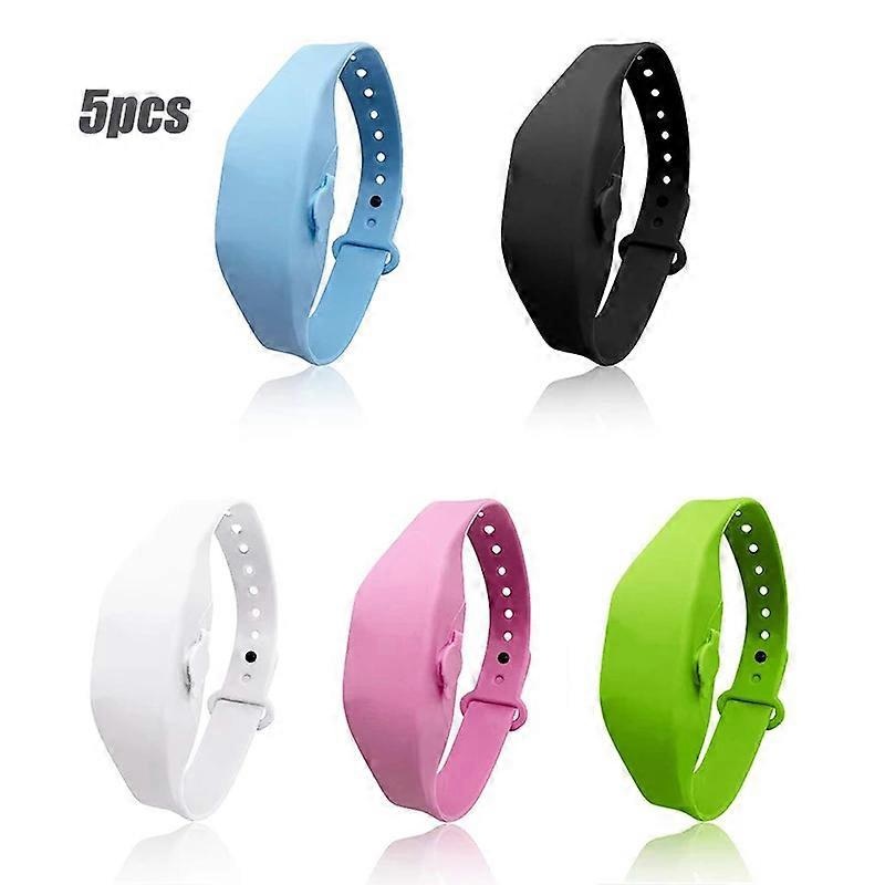 Silicone Disinfection Wristband, Repeatable Filling Wristband with Dispenser Emp