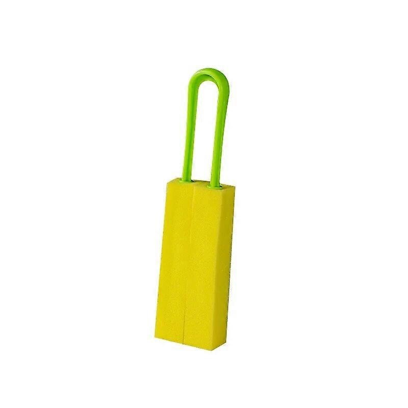 U-shaped Washing Cup Brush Extended Handle Double-sided Soft Sponge Teapot Water Cup Milk Bottles Kitchen Cleaning Tool