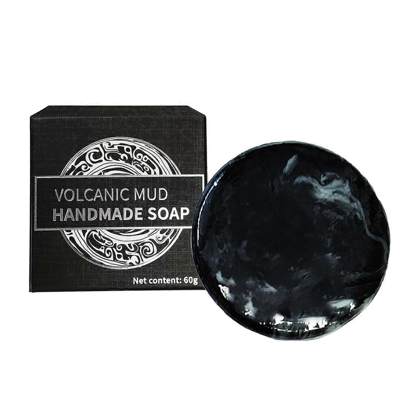 Volcanic Mud Coffee-flavored Soap For Bathing With Soap To Cleanse The 60g Essential Oils