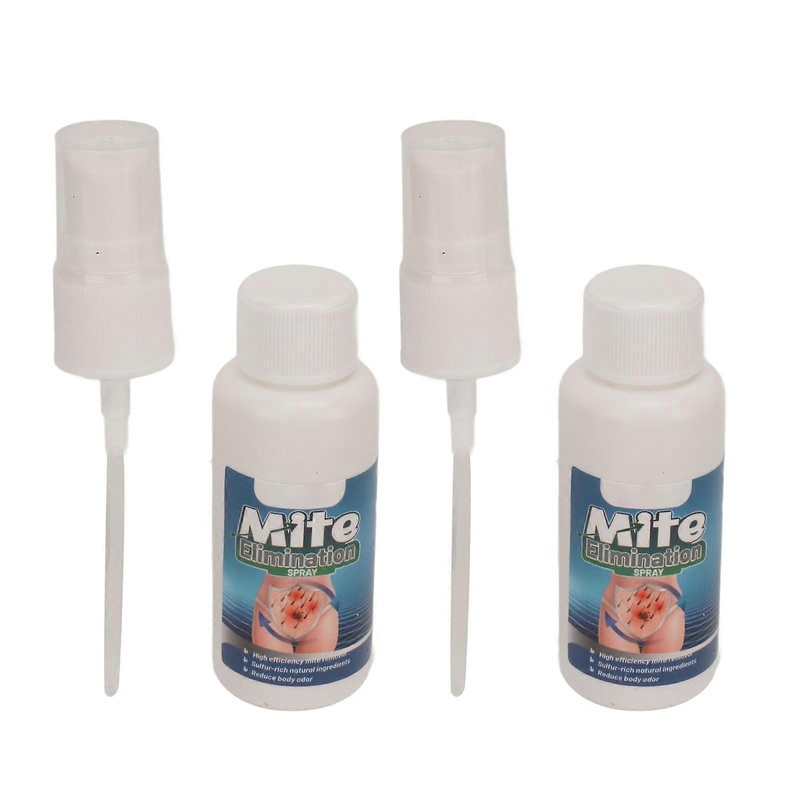 2pcs Household Surfaces Anti Allergen Spray Effective Ingredients Odor Elimination Bed Dust Spray 30ml