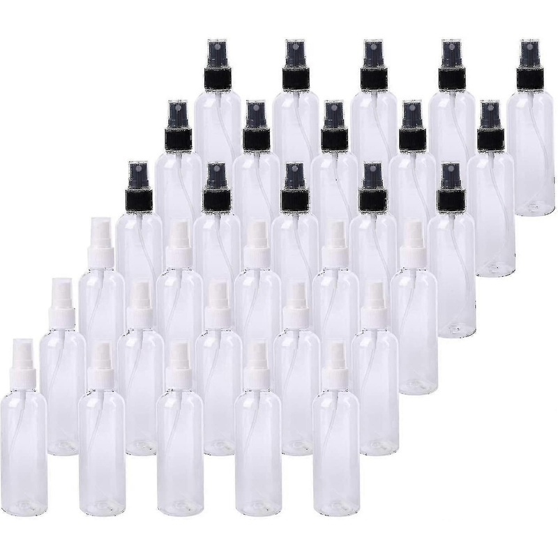 30 X 100ml Atomizer Clear Spray Bottle Empty Refillable