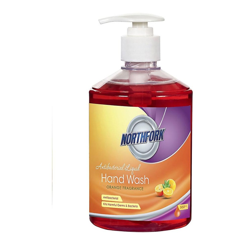Northfork orange Fragrance Hand Wash Liquid Pleasant Anti Bacterial 500mL