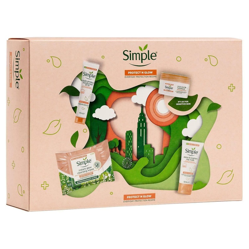 Simple Skin Care Gift Set, Variety Pack Present For Sisters, Women & Girls