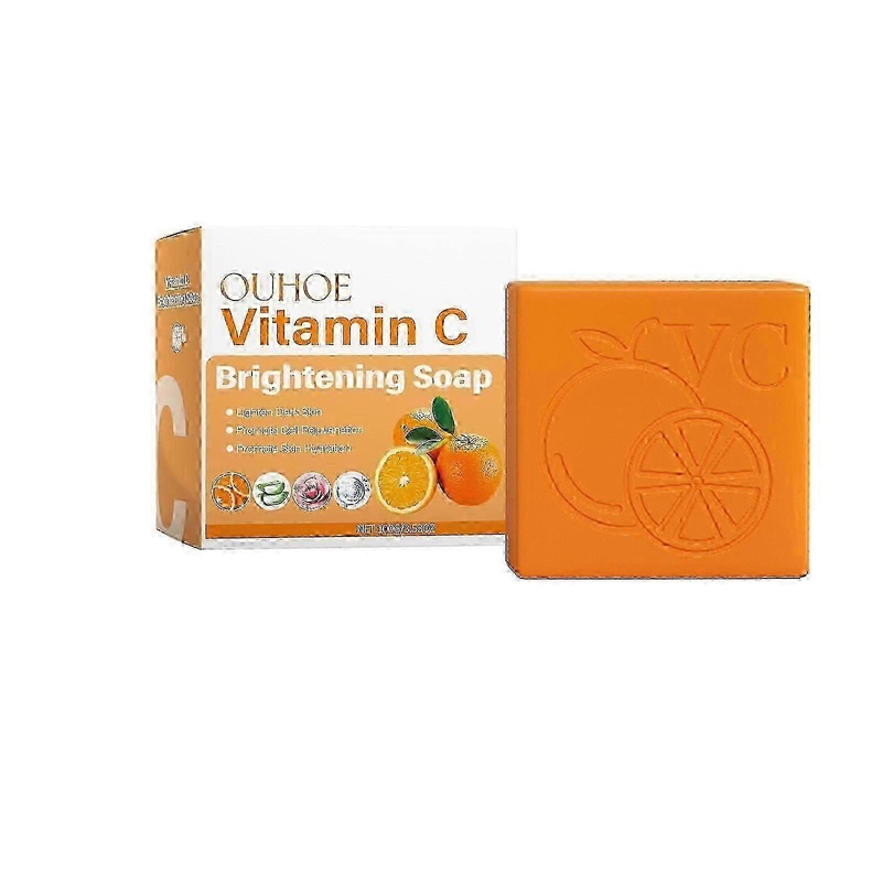 Vitamin C Brightening Soap, Deep Moisturizing And Cleansing Dark Keratin Natural Gentle Whitening Beauty Soap