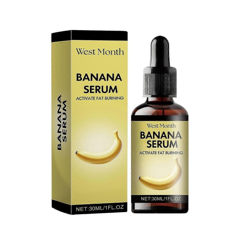 West&Montr Banana Body Oil Nourishes Waist and Arms, Lightens Skin, Show off Body Shape, Massage Care