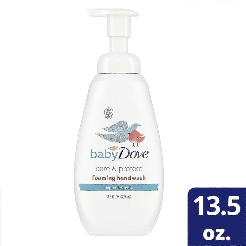 Baby Dove Hand Wash, Fragrance Free, 13.5 Oz