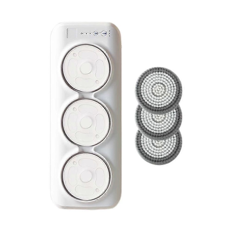 Wall Mounted Back Scrubber, Electric Back Bath Brush, Exfoliating Bath Wash
