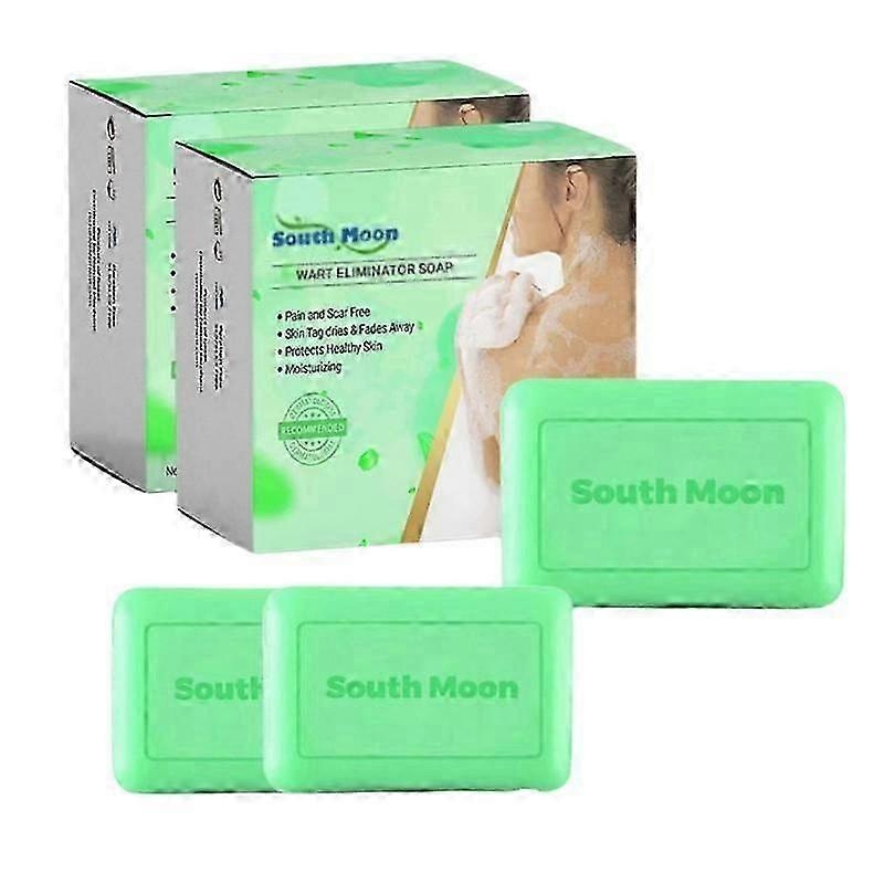 2*125g Wart Eliminator Soap, Natural Aloe Vera Soap,Instant Blemish Removal