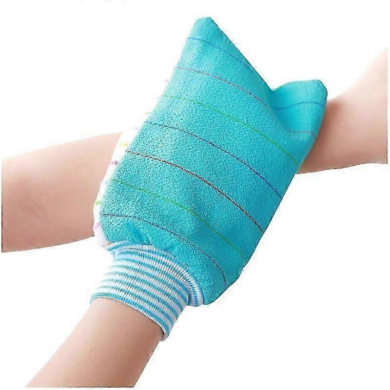 2025 Latest Model  Exfoliating Glove Starlight 1 Piece for Resistant Skin, Body Scrub – Natural