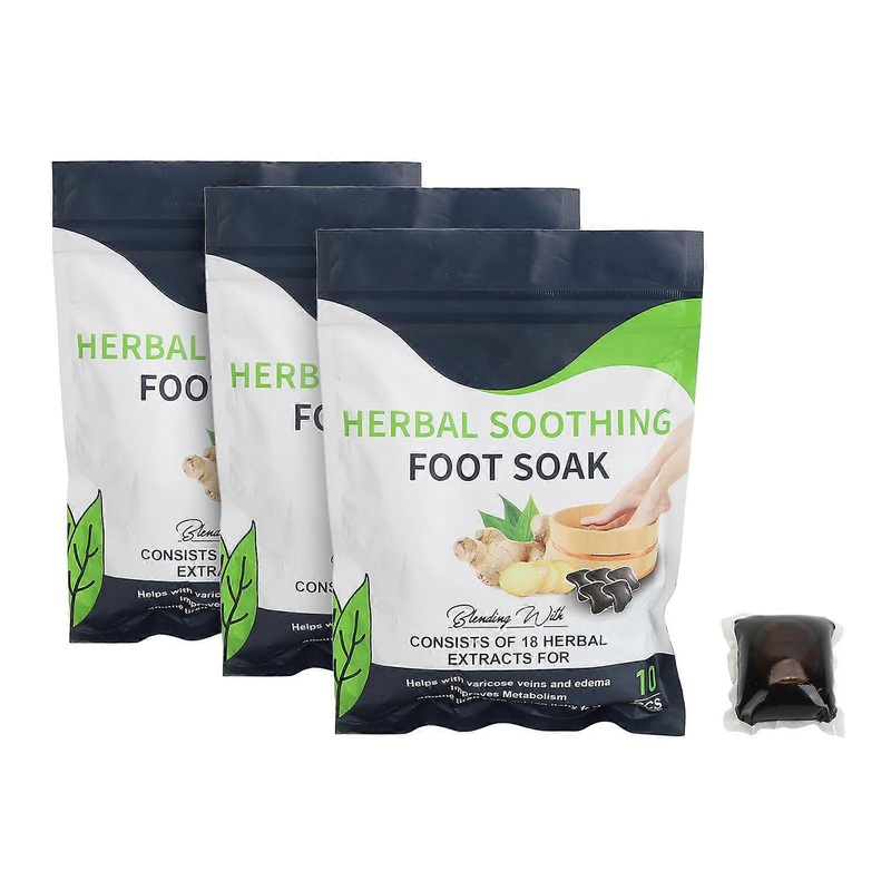 30Pcs Herbal Foot Soak Bag Herb Foot Soak Bath Therapy Foot Care Bag for Relaxation