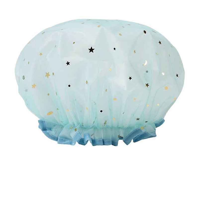 1-pack shower cap, durable breathable shower cap for adults, waterproof/reusable shower cap for hair