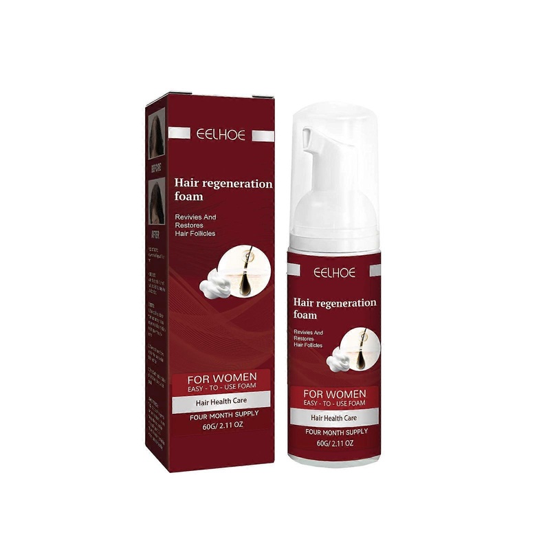 Women’s hair care foam deeply repairs hair roots and follicles, making hair thick and firm with moisturizing foam