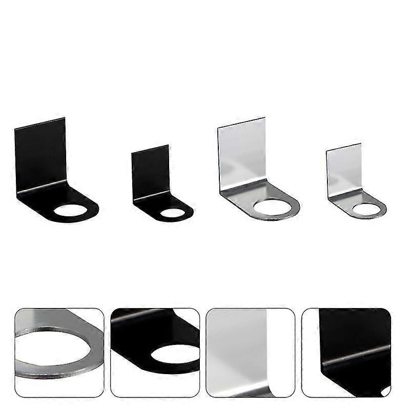 4pcs Non-punching Hand Sanitizer Holders Wall-mounted Shower Gel Bottle Racks