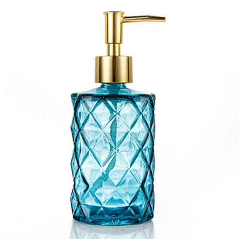 Phoenix Glass hand sanitizer bottle 330ml press shampoo bottle shower gel conditioner lotion sub-bottle empty bottle