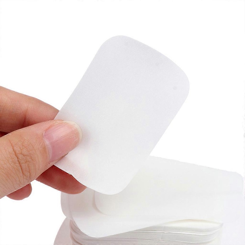 Portable Soap Slice Pouch Packaging for Kids Adults Students Traveling Hand Washing Scented Foaming Soap Paper Slices