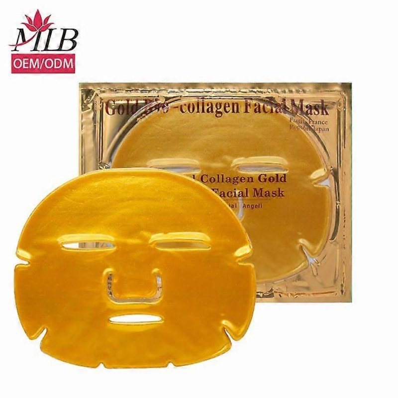 Turmeric Kojic Acid Soap & 24K Golden Bio Collagen Face Mask, Natural Brightening Soap for Dark Spots, Refreshing & Deep Cleansing, Hydrating Gold Mas