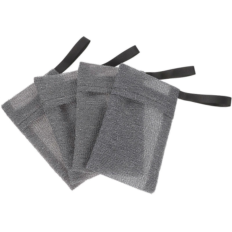 4pcs Soap Pouch Soap Mesh Pocket Mesh Soap Pouches Soap Foaming Bag Soap Foaming Pouches