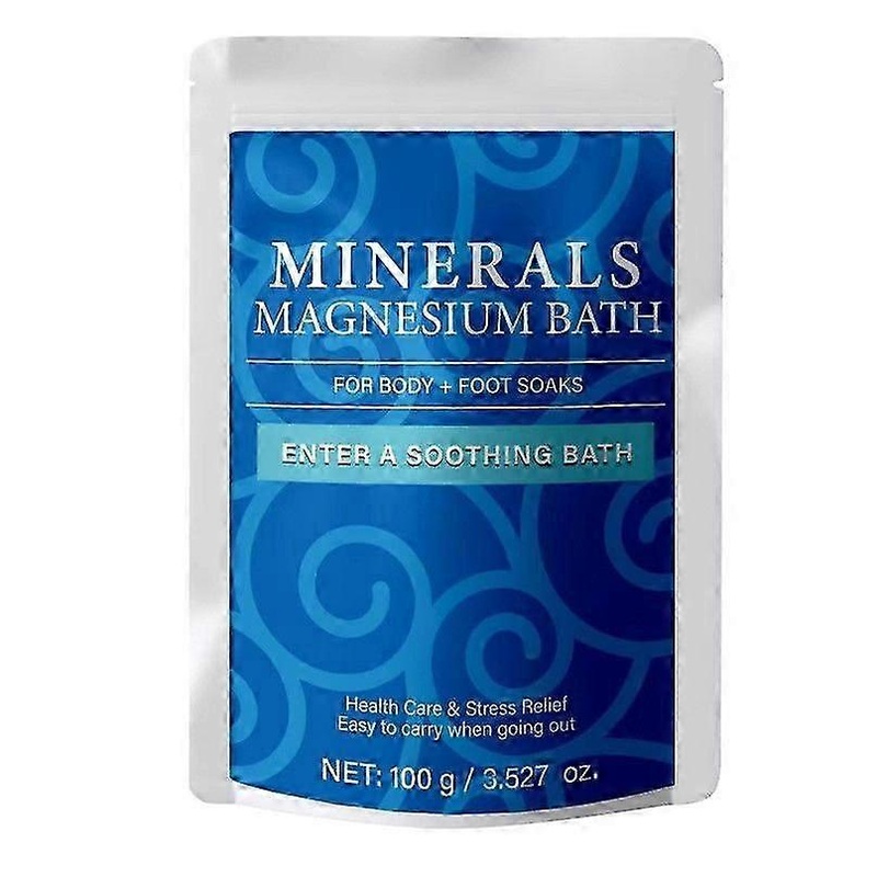 Magnesium Bath Flakes – Bathing Alternative to Epsom Salt – Soak in Natural Salts – High-Absorption Efficiency for Relaxation, Wellness & Muscle Relie
