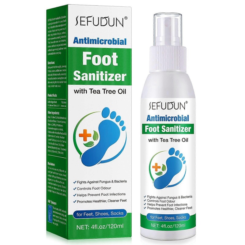 Sanitizer Spray with Tea Tree Oil,Clear Foot Sanitizer Spray,Tea Tree Oil Foot Spray