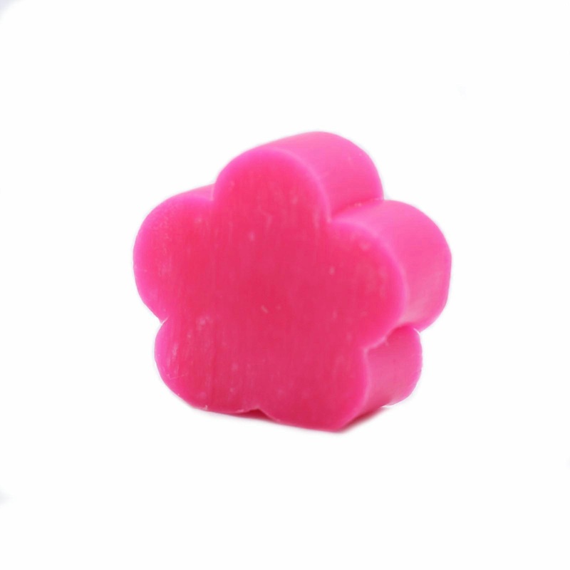10x of Flower Guest Soaps Geranium Flower Shaped Guest Soap