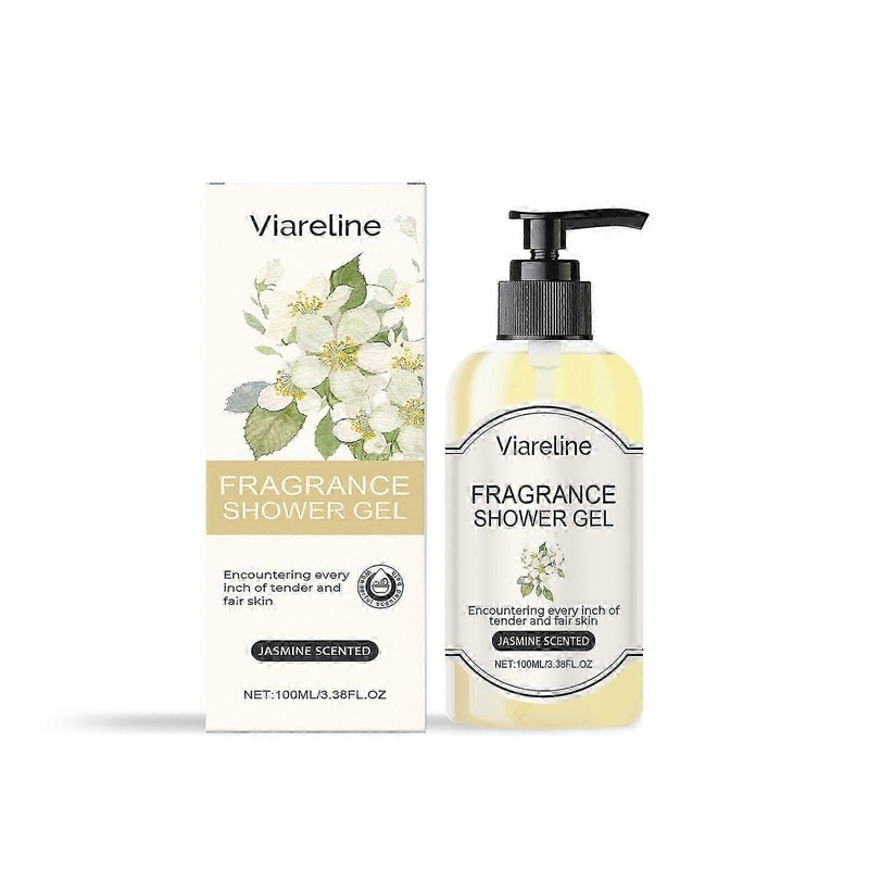 Viareline scented shower gel (jasmine fragrance) moisturizes and nourishes the skin, improving dryness in women’s shower gel
