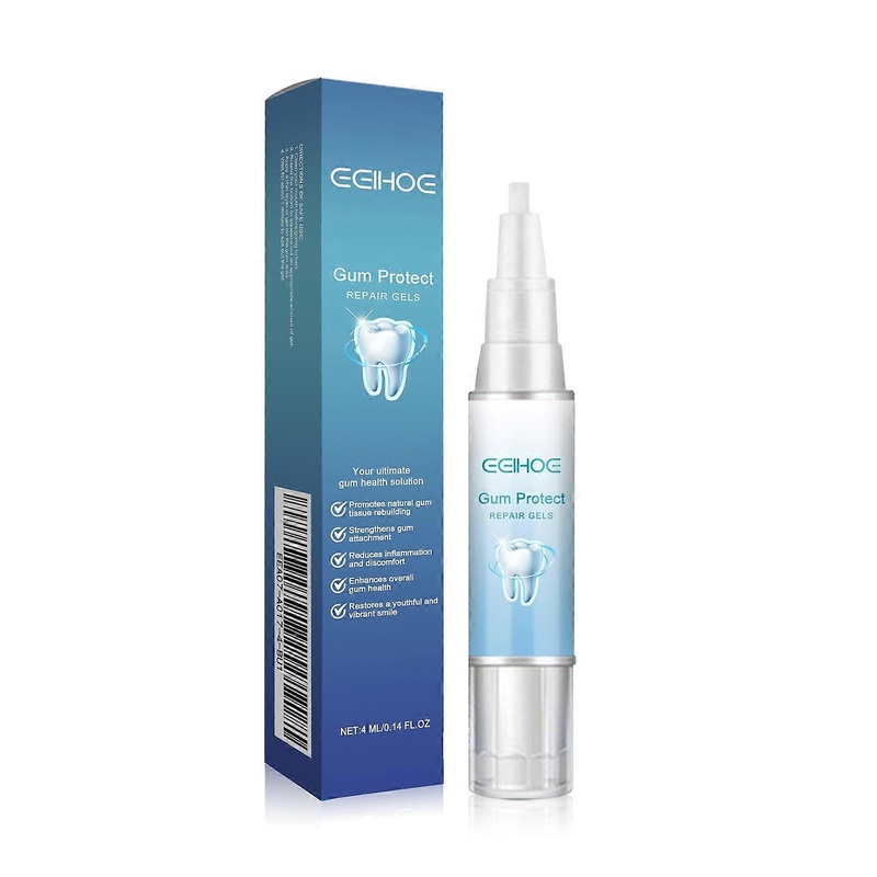 1-6x EELHOE Gum Protect Repair Gels 4ml Gentle Teeth Stain Plaque Remover Gum Health Breath Freshene