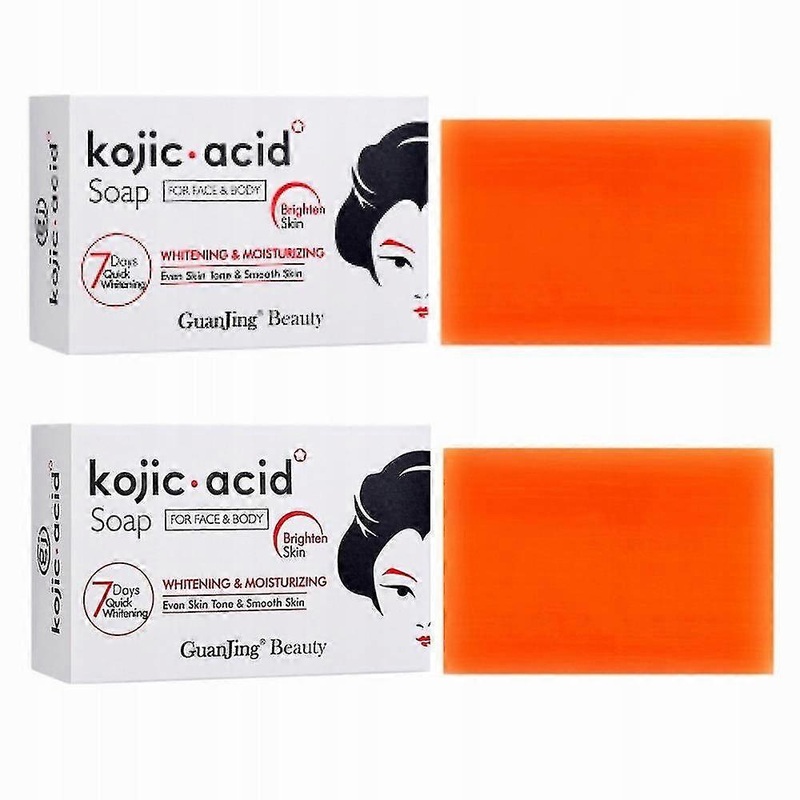 2x Kojic San Kojic Acid Soap Bars Skin Lightening Kojiesan Whitening