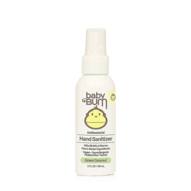 Baby Bum Hand Sanitizer, Green Coconut, 2 Oz