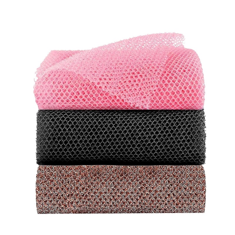 3pcs African Net Sponge, Bath Sponge, African Exfoliating Net