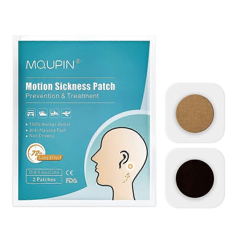 Motion Sickness Patch,  20pcs Sea Sickness Patches, Non Drowsy, Reduce Dizziness from Seasickness and carsickness, Travel Essentials Suit for Car and